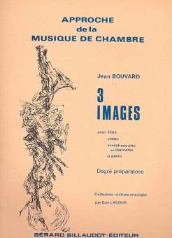 3 images : pour flute, violon,