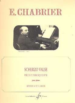 Scherzo valse : pour piano
