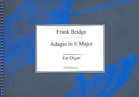 Adagio in E Major : for organ