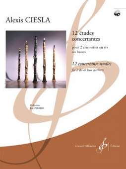 12 Études concertantes (+CD) :