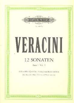 12 Sonaten Band 1 (Nr.1-3) :