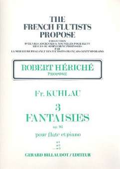 Fantaisie op.95,3 : pour flûte et piano