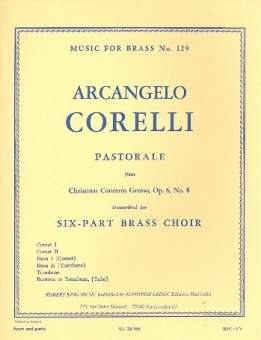 Pastorale from Concerto grosso op.6,8 :