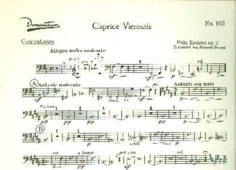 Caprice viennois op.2 :