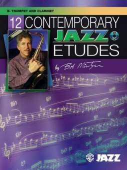 12 contemporary jazz etudes (+CD) : for