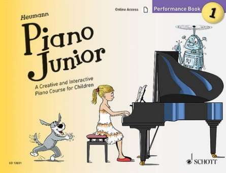 Piano junior - Performance Book vol.1 :