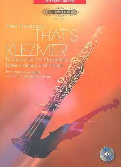 That's Klezmer (+CD) : für 1-2 Klarinetten