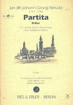 Partita D- Dur : für 2 Hörner, Violine,
