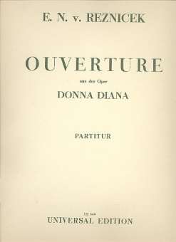 Ouverture aus der Oper Donna Diana