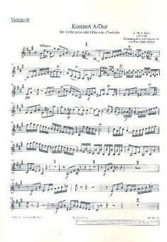 Konzert A-Dur : für Flöte (Violoncello,