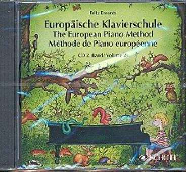 Europäische Klavierschule : CD zu
