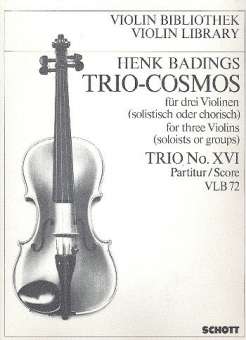 Cosmos Trio Nr.16 : für 3 Violinen