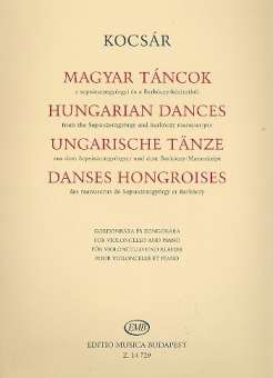 Ungarische Tänze für Violoncello