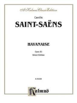 Saint Saens Havanaise,Op. 83   V
