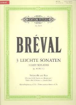 3 leichte Sonaten op.40,1-3 :