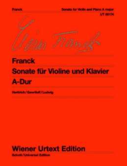 Sonate A-Dur : für Violine und Klavier