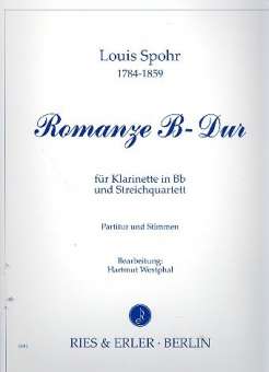 Romanze B-Dur : für Klarinette
