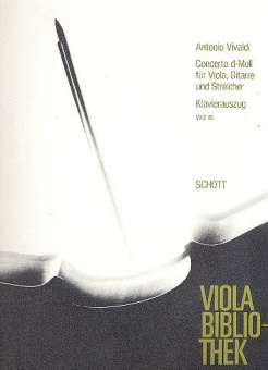 Konzert d-Moll RV540 für Viola,