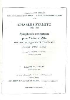 Sinfonia concertante D-Dur für Violine,