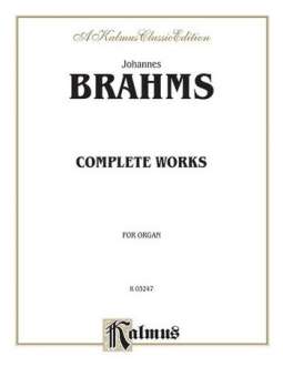 Brahms Organ Works             O