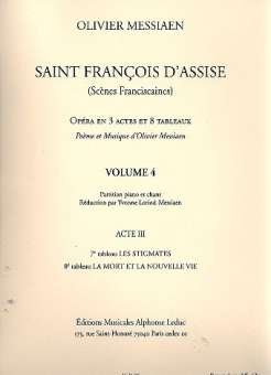 Saint Francois d'Assise vol.4 (acte 3) :