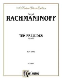 Rachmaninoff 10 Preludes Op.23 P