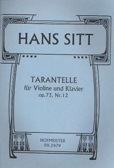 Tarantelle op.73,12 : für Violine