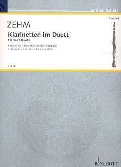 Klarinetten im Duett : 8 Stücke