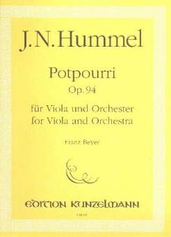 Potpourri op.94 für Viola und Orchester :