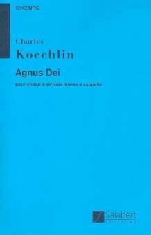 Agnus Dei : pour choeur mixte a cappella