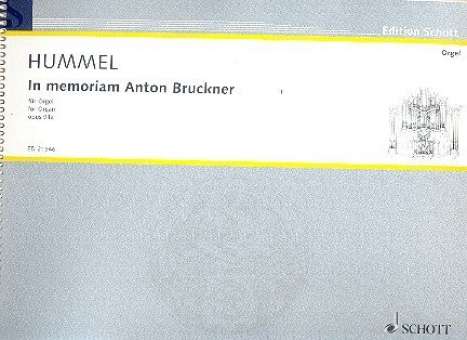 In memoriam Anton Bruckner op.91a :