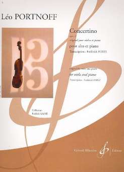Concertino op.13 pour violon et piano :