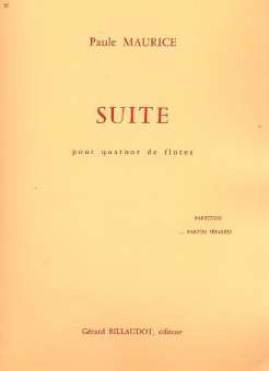 Suite : pour quatuor de flutes