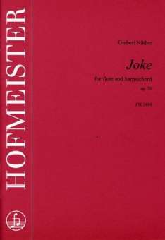 Joke op.70 : for flute and harpsichord