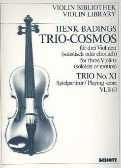 Cosmos Trio Nr.11 : für 3 Violinen