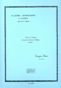 Allegro scherzando du Concerto pour flûte et orchestre :
