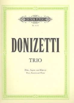 Trio : für Flöte, Fagott und Klavier