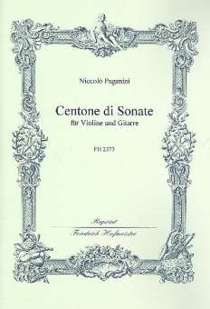 Centone di Sonate : für Violine nud Gitarre