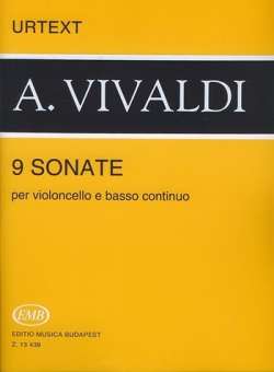 9 Sonaten für Violoncello