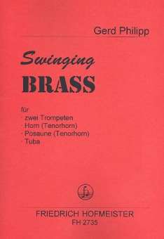 Swinging Brass : für 2 Trompeten,