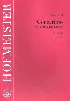 Concertino : für Violine und Klavier