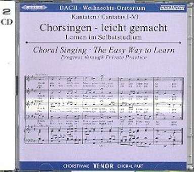 Weihnachtsoratorium BWV248 : 2 CDs