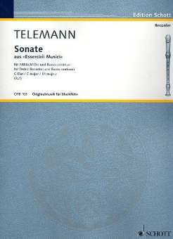 Sonate C-Dur : für Altblockflöte