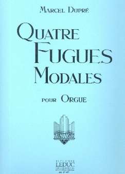 4 fugues modales op.63 : pour orgue