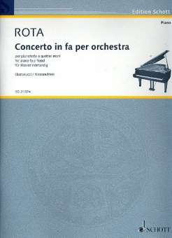 Concerto in fa per orchestra :