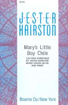 Mary's little Boy Chile (SATB) Chorpartitur