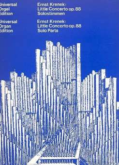 Little concerto op.88 : für Klavier (Cembalo),