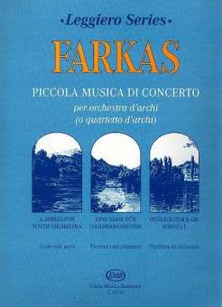 Piccola musica di concerto für Streichorchester