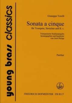 Sonata a 5 : für Trompete in C, Streicher