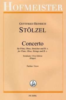 Concerto : für Flöte, Oboe, Violinen,